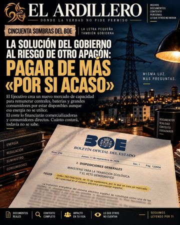 Portada: Cincuenta Sombras nº 01 · El mercado de capacidad · 17/09